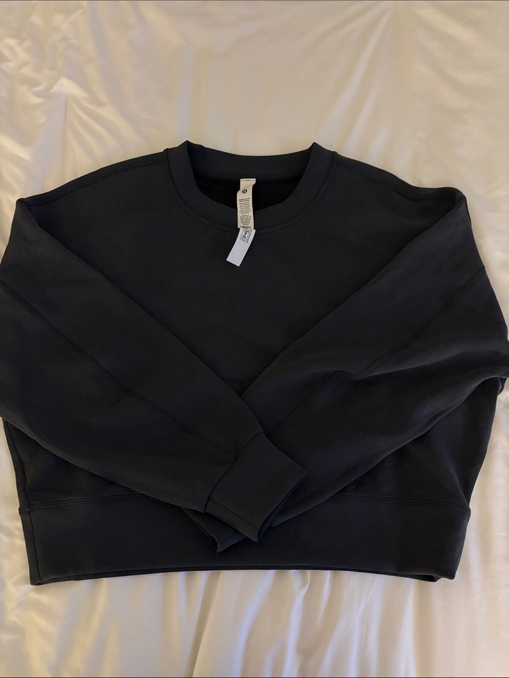 Lululemon Perfectly Oversized Crop Crew* Softstreme